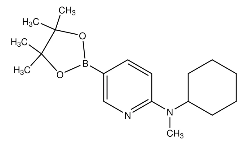 Sigma-Aldrich 2-(Cyclohexylmethylamino)pyridine-5-boronic acid pinacol ester,AldrichCPR