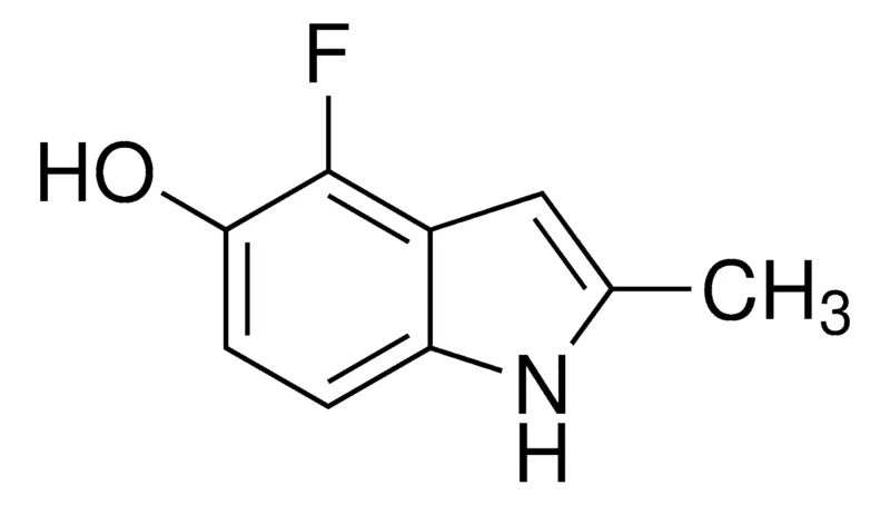 Sigma-Aldrich 4-fluoro-5-hydroxy-2-methylindole,AldrichCPR