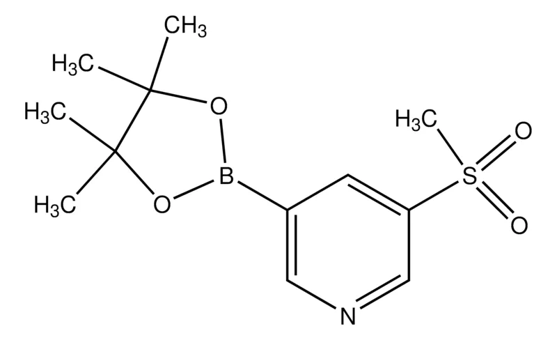 Sigma-Aldrich 5-(Methylsulfonyl)pyridine-3-boronic acid pinacol ester,AldrichCPR
