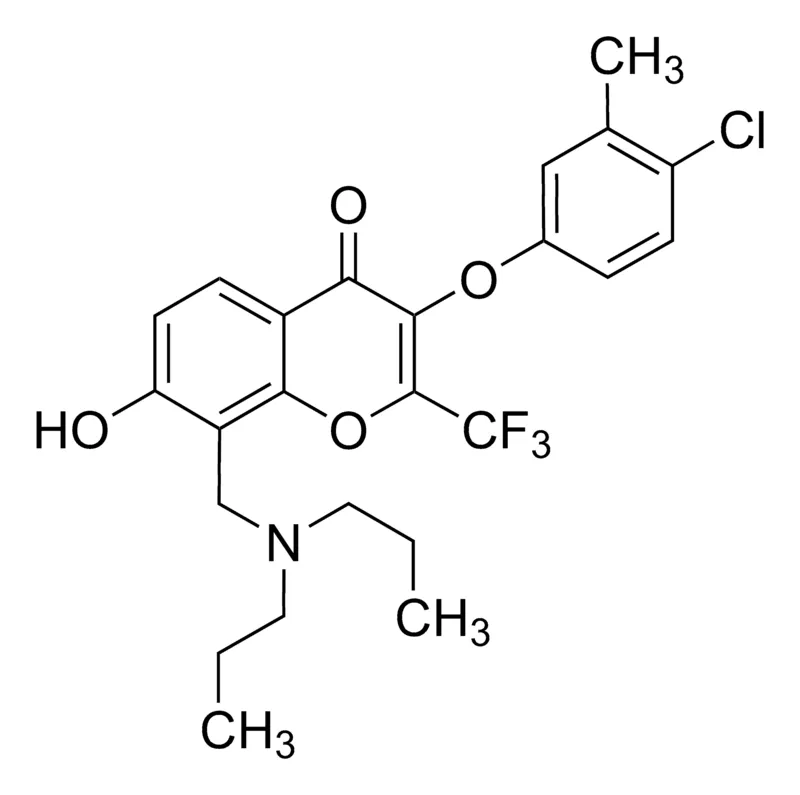 Sigma-Aldrich 3-(4-Chloro-3-methylphenoxy)-8-[(dipropylamino)methyl]-7-hydroxy-2-(trifluoromethyl)-4H-chromen-4-one，AldrichCPR