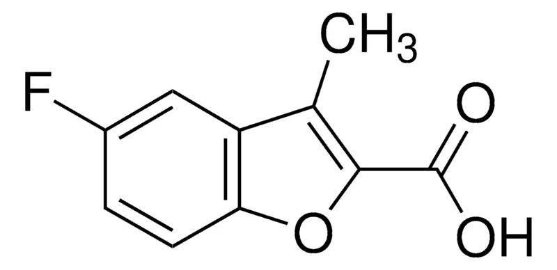 Sigma-Aldrich 5-fluoro-3-methyl-1-benzofuran-2-carboxylic acid,AldrichCPR