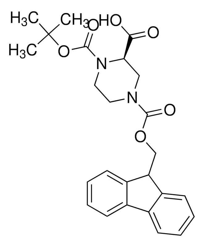 Sigma-Aldrich (R)-1-N-Boc-4-N-Fmoc-2-piperazine carboxylic acid,AldrichCPR