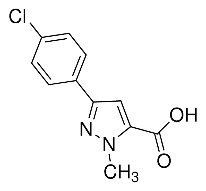 Sigma-Aldrich 3-(4-Chlorophenyl)-1-methyl-1H-pyrazole-5-carboxylic acid,AldrichCPR