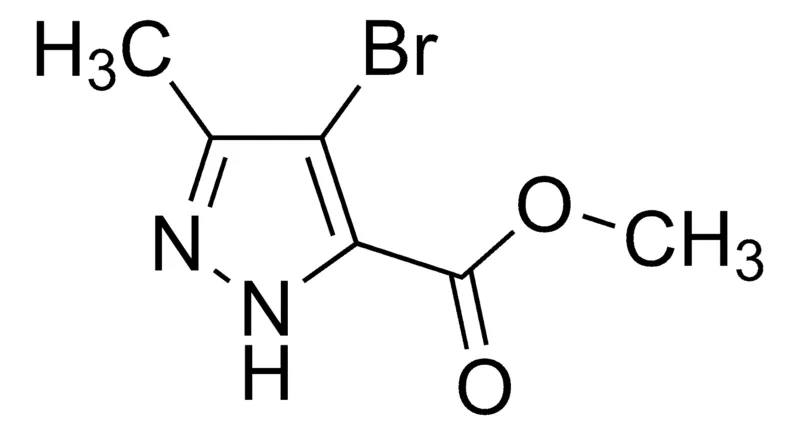 Sigma-Aldrich Methyl 4-bromo-3-methyl-1H-pyrazole-5-carboxylate,AldrichCPR