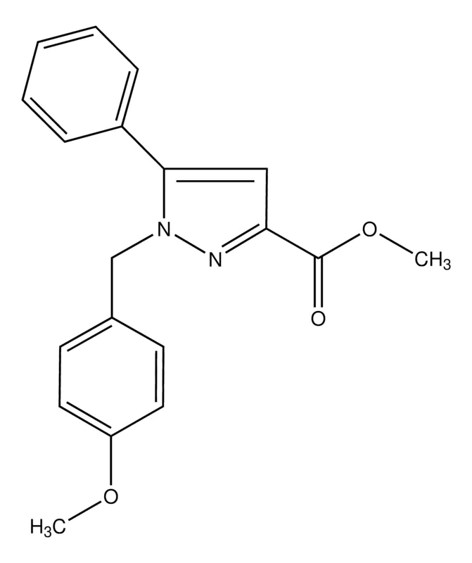 Sigma-Aldrich Methyl 1-(4-methoxybenzyl)-5-phenyl-1H-pyrazole-3-carboxylate,AldrichCPR