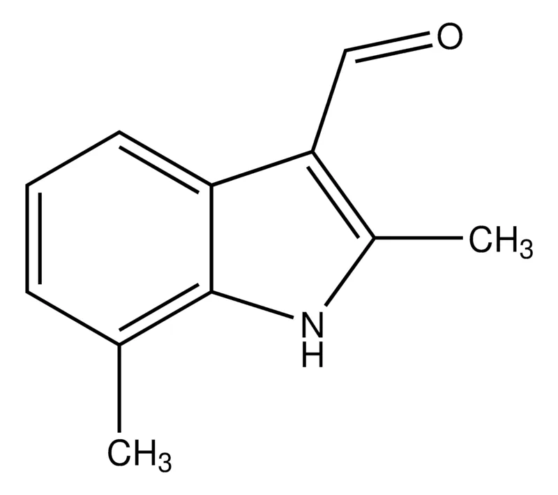 Sigma-Aldrich 2,7-Dimethyl-1H-indole-3-carbaldehyde,AldrichCPR