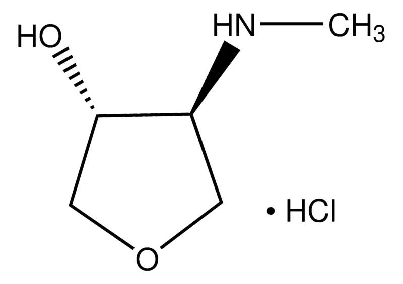 Sigma-Aldrich trans-4-(Methylamino)tetrahydro-3-furanol hydrochloride,AldrichCPR
