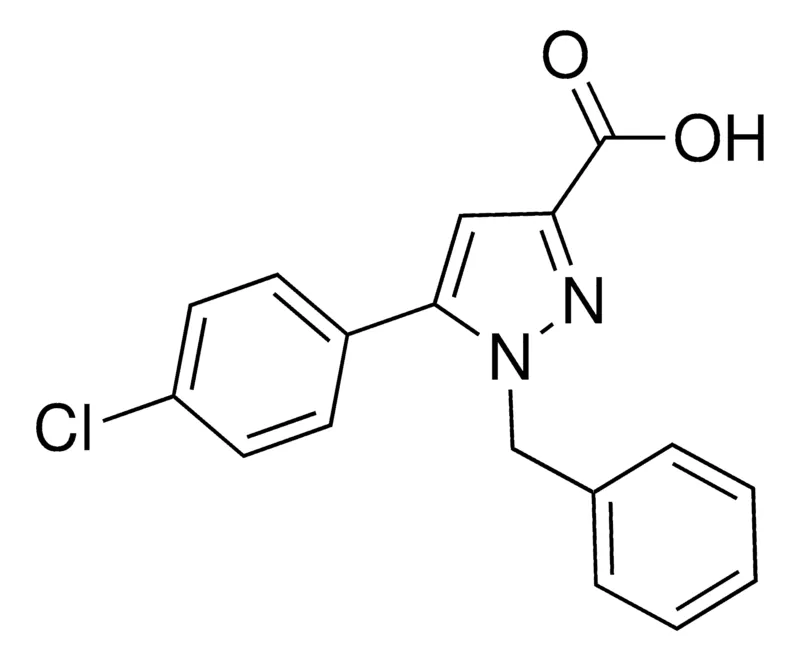 Sigma-Aldrich 1-Benzyl-5-(4-chlorophenyl)-1H-pyrazole-3-carboxylic acid,AldrichCPR