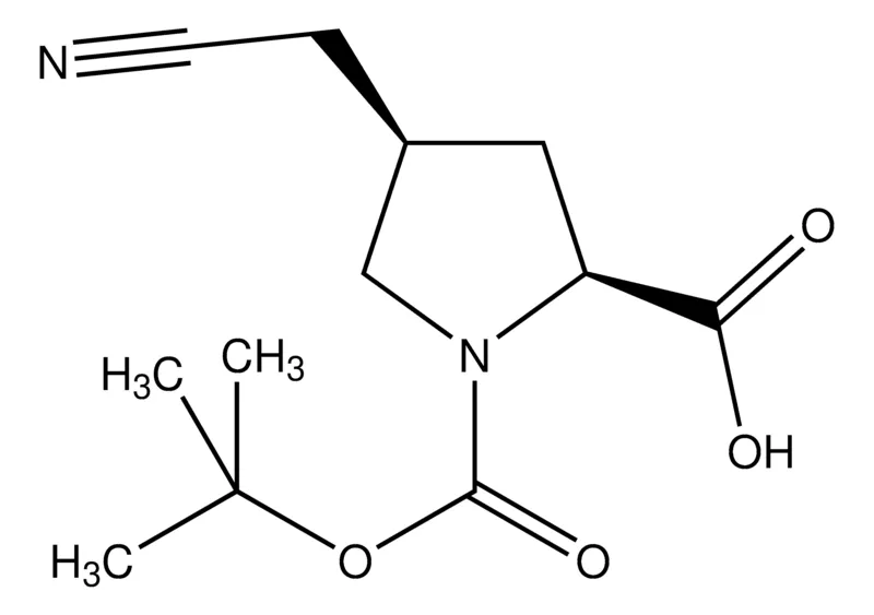 Sigma-Aldrich N-t-BOC-cis-4-cyanomethyl-L-proline,AldrichCPR