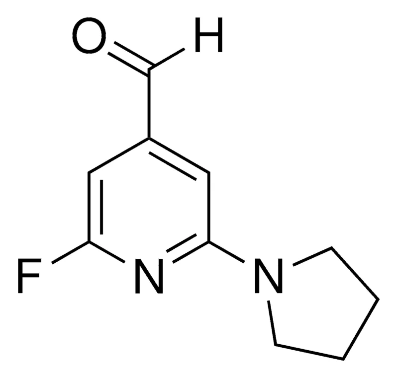 Sigma-Aldrich 2-Fluoro-6-(pyrrolidin-1-yl)isonicotinaldehyde,AldrichCPR