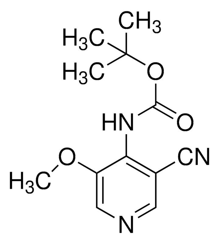 Sigma-Aldrich tert-Butyl 3-cyano-5-methoxypyridin-4-ylcarbamate,AldrichCPR