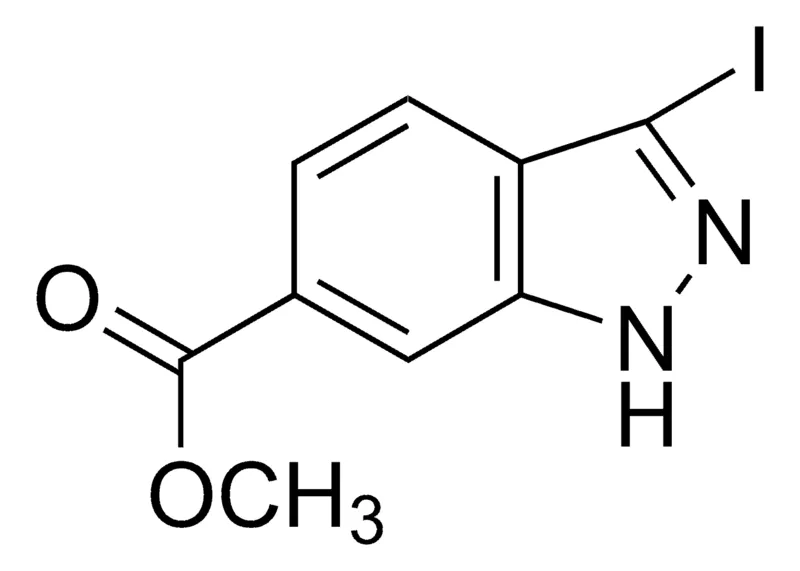 Sigma-Aldrich 3-Iodo-1H-indazole-6-carboxylic acid methyl ester,AldrichCPR