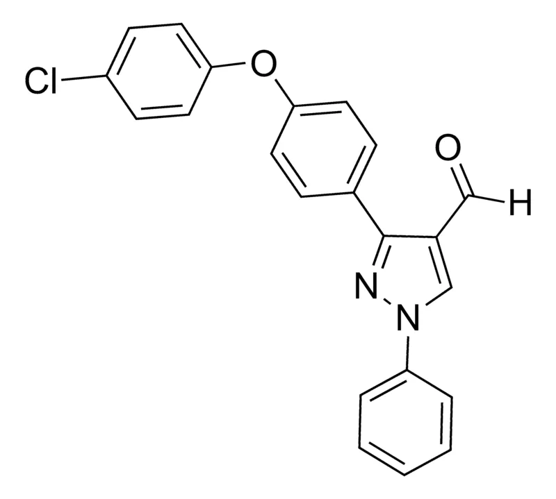 Sigma-Aldrich 3-(4-(4-Chlorophenoxy)phenyl)-1-phenyl-1H-pyrazole-4-carbaldehyde,AldrichCPR