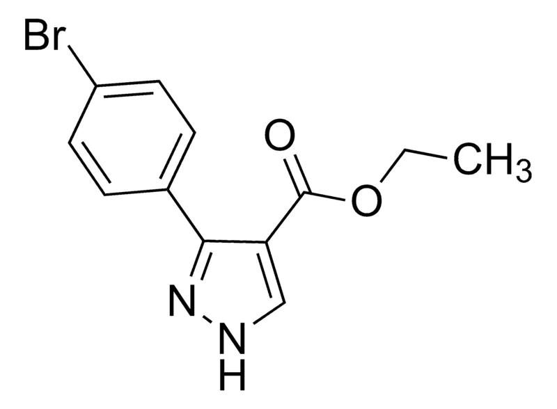 Sigma-Aldrich Ethyl 3-(4-bromophenyl)-1H-pyrazole-4-carboxylate,AldrichCPR