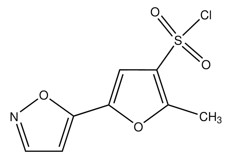 Sigma-Aldrich 5-(5-Isoxazolyl)-2-methyl-3-furansulfonyl chloride,AldrichCPR