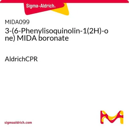 Sigma-Aldrich 3-(6-Phenylisoquinolin-1(2H)-one) MIDA boronate,AldrichCPR