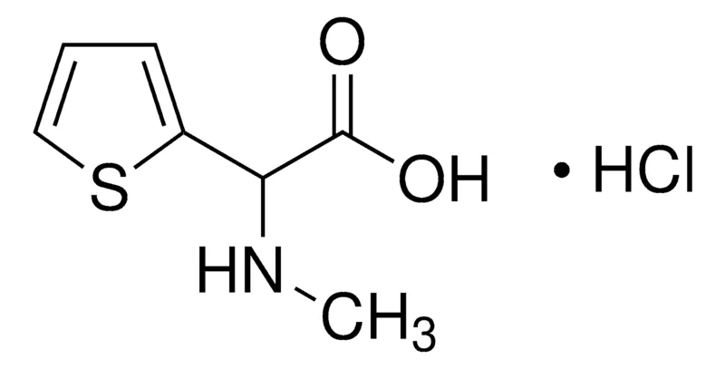 Sigma-Aldrich (Methylamino)(2-thienyl)acetic acid hydrochloride,AldrichCPR