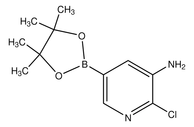 Sigma-Aldrich 3-Amino-2-chloropyridine-5-boronic acid pinacol ester,AldrichCPR