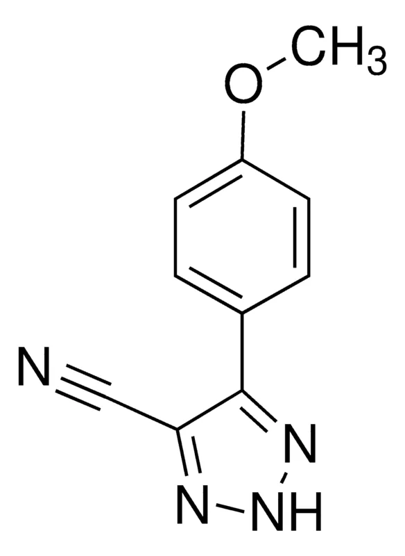 Sigma-Aldrich 5-(4-Methoxyphenyl)-2H-1,2,3-triazole-4-carbonitrile,AldrichCPR
