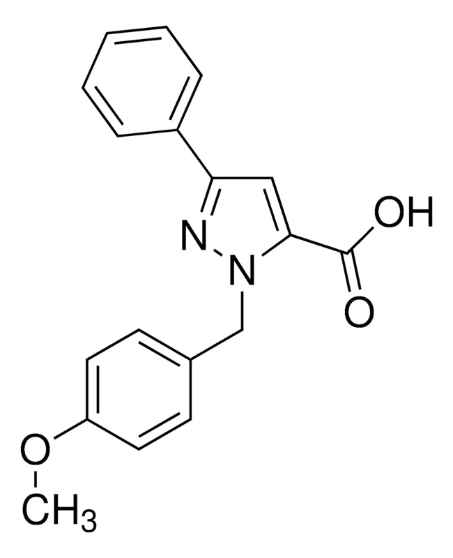 Sigma-Aldrich 1-(4-Methoxybenzyl)-3-phenyl-1H-pyrazole-5-carboxylic acid,AldrichCPR