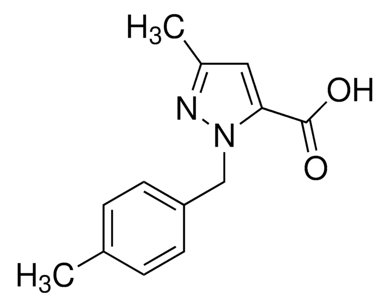 Sigma-Aldrich 1-(4-Methylbenzyl)-3-methyl-1H-pyrazole-5-carboxylic acid,AldrichCPR