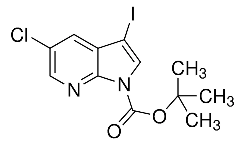 Sigma-Aldrich 5-Chloro-3-iodo-pyrrolo[2,3-b]pyridine-1-carboxylic acid tert-butyl ester，AldrichCPR