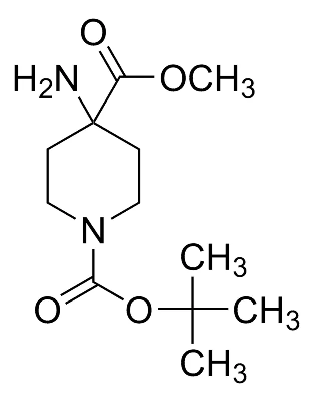 Sigma-Aldrich Methyl 4-Amino-1-Boc-piperidine-4-carboxylate,AldrichCPR