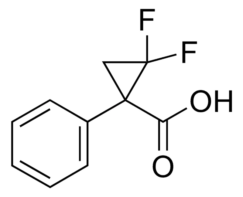 Sigma-Aldrich 2,2-Difluoro-1-phenyl-cyclopropanecarboxylic acid,AldrichCPR
