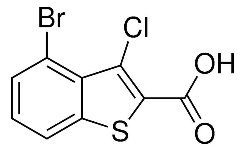 Sigma-Aldrich 4-Bromo-3-chloro-1-benzothiophene-2-carboxylic acid,AldrichCPR