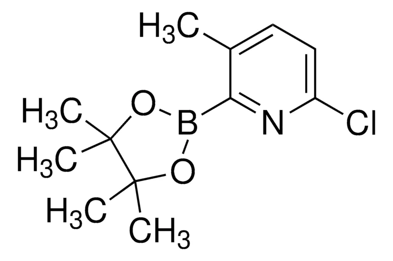 Sigma-Aldrich 6-Chloro-3-methyl-2-(4,4,5,5-tetramethyl-1,3,2-dioxaborolan-2-yl)pyridine,AldrichCPR