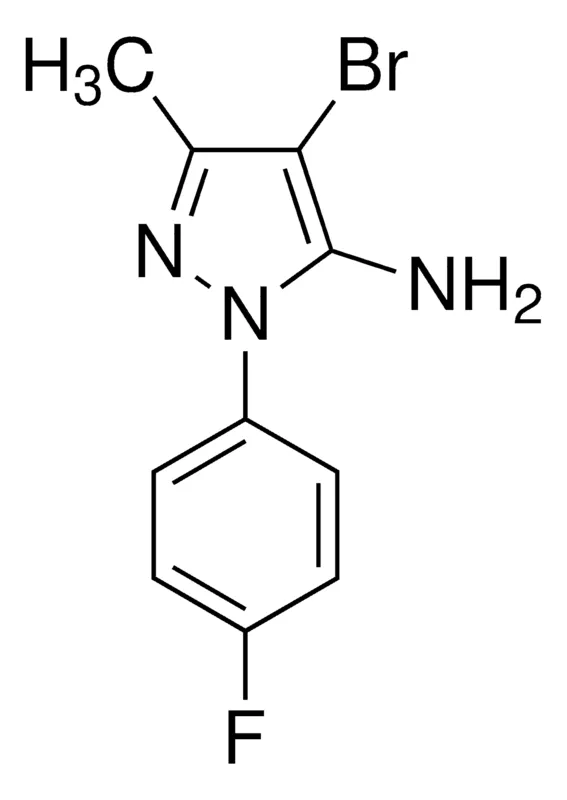 Sigma-Aldrich 4-Bromo-1-(4-fluorophenyl)-3-methyl-1H-pyrazol-5-amine,AldrichCPR