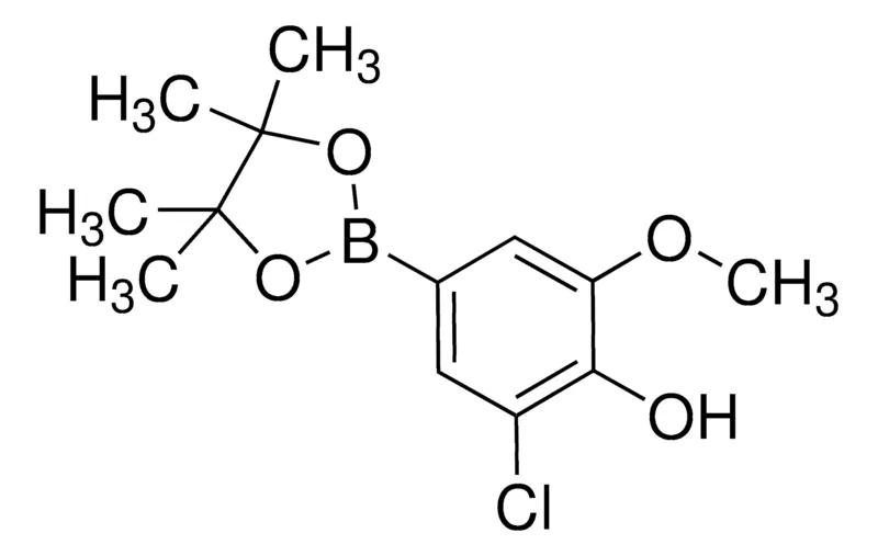 Sigma-Aldrich 3-Chloro-4-hydroxy-5-methoxyphenylboronic acid, pinacol ester,AldrichCPR