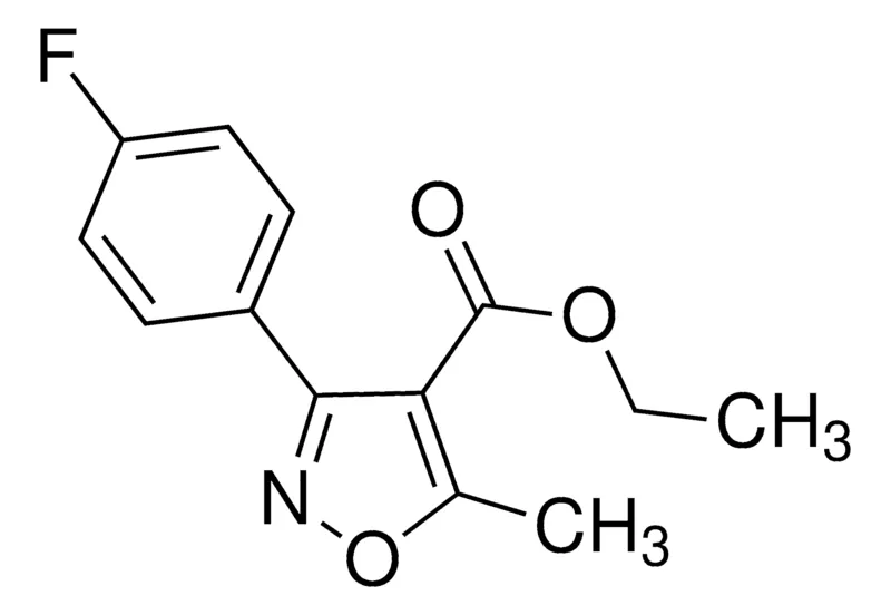 Sigma-Aldrich Ethyl 3-(4-fluorophenyl)-5-methylisoxazole-4-carboxylate,AldrichCPR