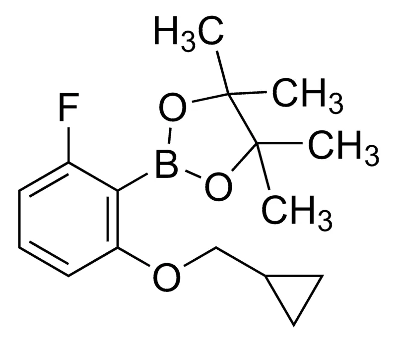 Sigma-Aldrich 2-Cyclopropylmethoxy-6-fluorophenylboronic acid pinacol ester,AldrichCPR