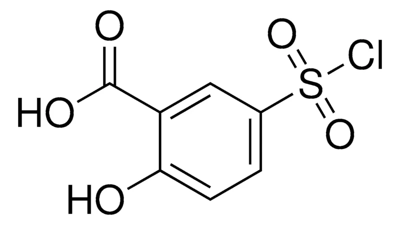 Sigma-Aldrich 5-(Chlorosulfonyl)-2-hydroxybenzoic acid,AldrichCPR