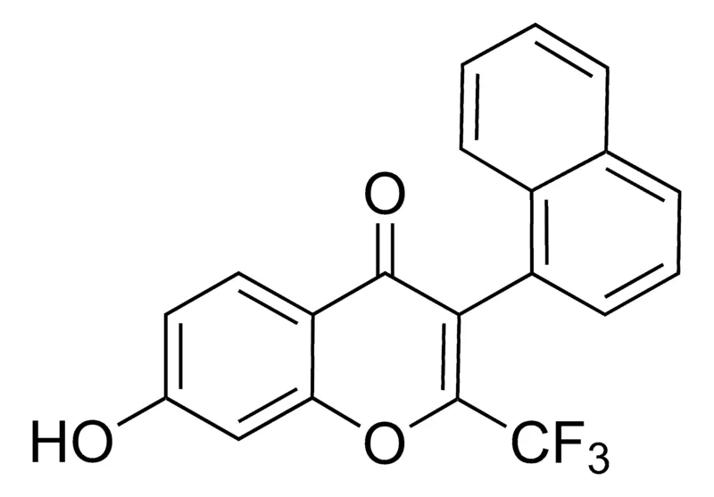 Sigma-Aldrich 7-Hydroxy-3-(1-naphthyl)-2-(trifluoromethyl)-4H-chromen-4-one,AldrichCPR