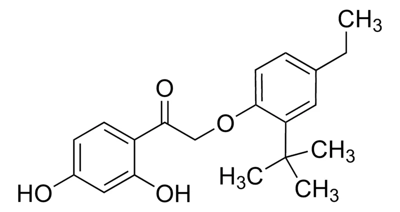 Sigma-Aldrich 2-(2-tert-Butyl-4-ethylphenoxy)-1-(2,4-dihydroxyphenyl)ethanone,AldrichCPR