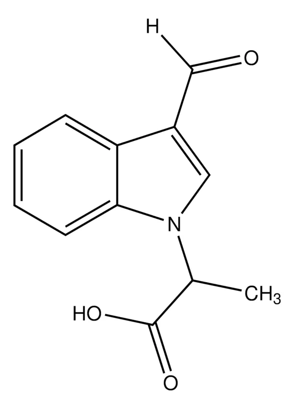 Sigma-Aldrich 2-(3-Formyl-1H-indol-1-yl)propanoic acid,AldrichCPR