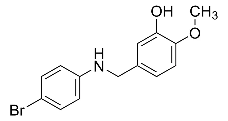 Sigma-Aldrich 5-(((4-Bromophenyl)amino)methyl)-2-methoxyphenol,AldrichCPR