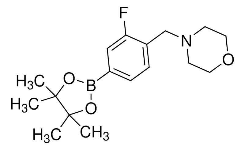 Sigma-Aldrich 3-Fluoro-4-(N-morpholinomethyl)phenylboronic acid, pinacol ester,AldrichCPR