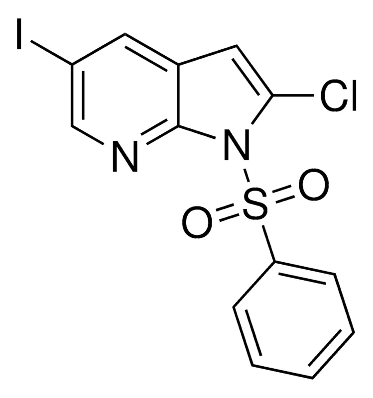Sigma-Aldrich 2-Chloro-5-iodo-1-(phenylsulfonyl)-1H-pyrrolo[2,3-b]pyridine，AldrichCPR