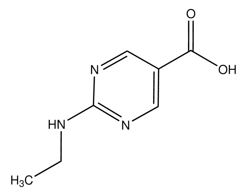 Sigma-Aldrich 2-(Ethylamino)pyrimidine-5-carboxylic acid,AldrichCPR