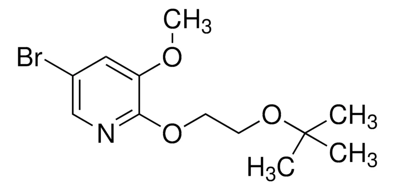 Sigma-Aldrich 5-Bromo-2-(2-(tert-butoxy)ethoxy)-3-methoxypyridine,AldrichCPR
