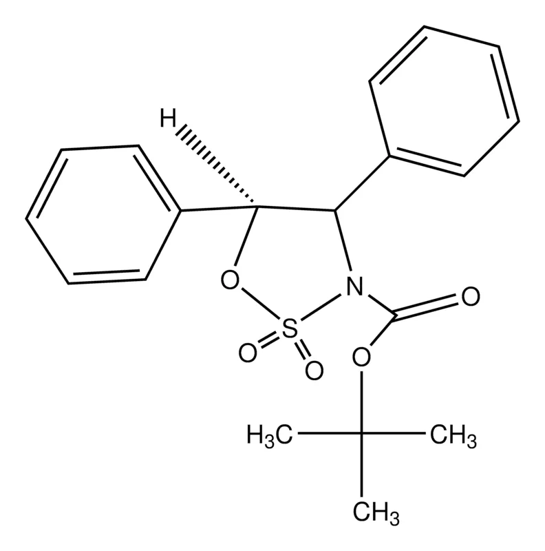 Sigma-Aldrich tert-butyl (4R,5S)-4,5-diphenyl-1,2,3-oxathiazolidine-3-carboxylate 2,2-dioxide，AldrichCPR