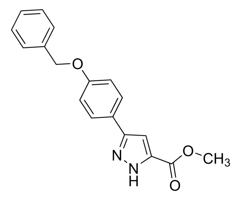 Sigma-Aldrich Methyl 3-(4-(benzyloxy)phenyl)-1H-pyrazole-5-carboxylate,AldrichCPR