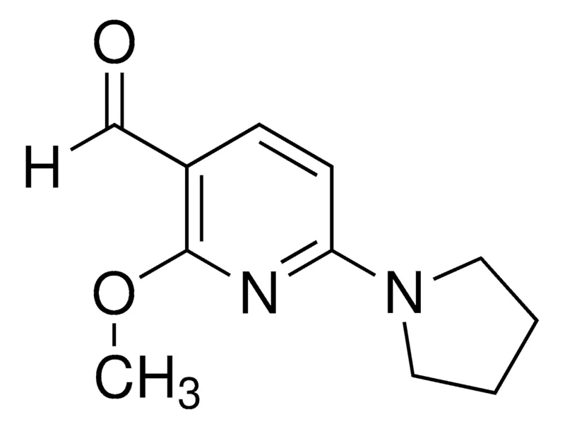 Sigma-Aldrich 2-Methoxy-6-(pyrrolidin-1-yl)nicotinaldehyde,AldrichCPR