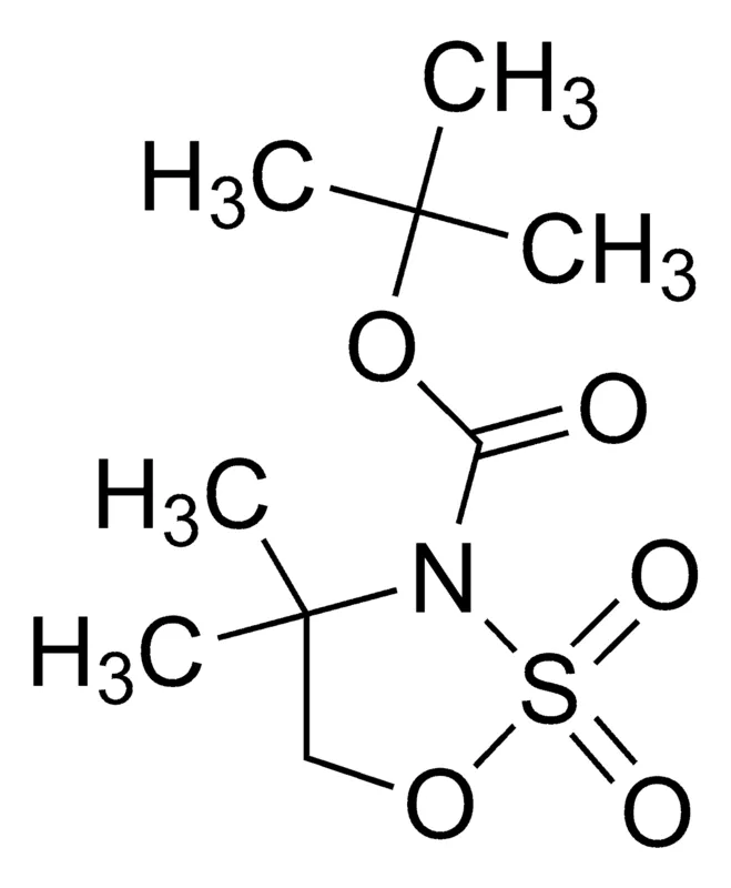 Sigma-Aldrich tert-butyl 4,4-Dimethyl-2,2-dioxooxathiazolidine-3-carboxylate,AldrichCPR