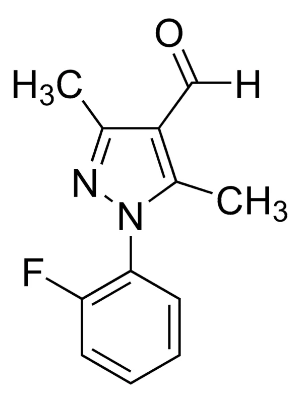 Sigma-Aldrich 1-(2-Fluorophenyl)-3,5-dimethyl-1H-pyrazole-4-carbaldehyde,AldrichCPR