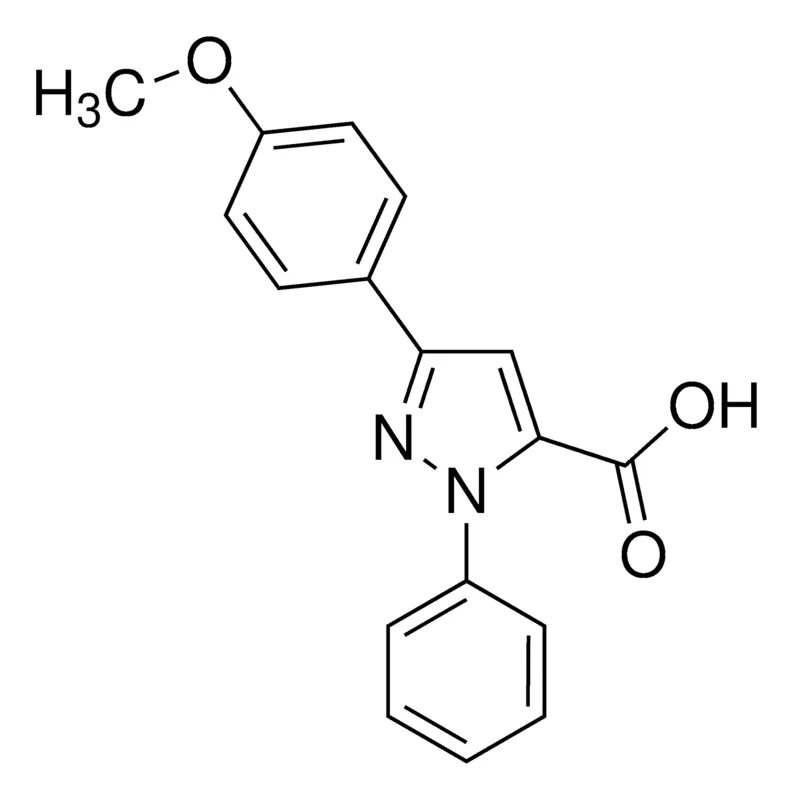Sigma-Aldrich 3-(4-Methoxyphenyl)-1-phenyl-1H-pyrazole-5-carboxylic acid,AldrichCPR