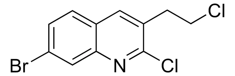 Sigma-Aldrich 2-Chloro-3-(2-chloroethyl)-7-bromoquinoline,AldrichCPR